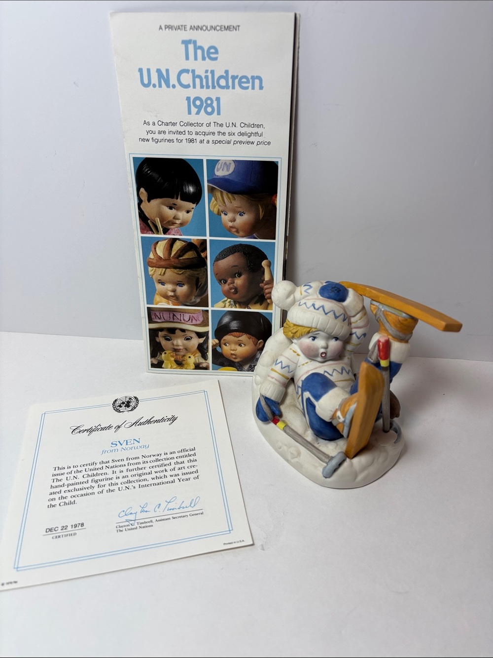 Franklin Mint Sven from Norway.